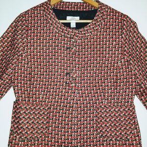 Ann Taylor Loft sz 8 Tweed Blazer Jacket